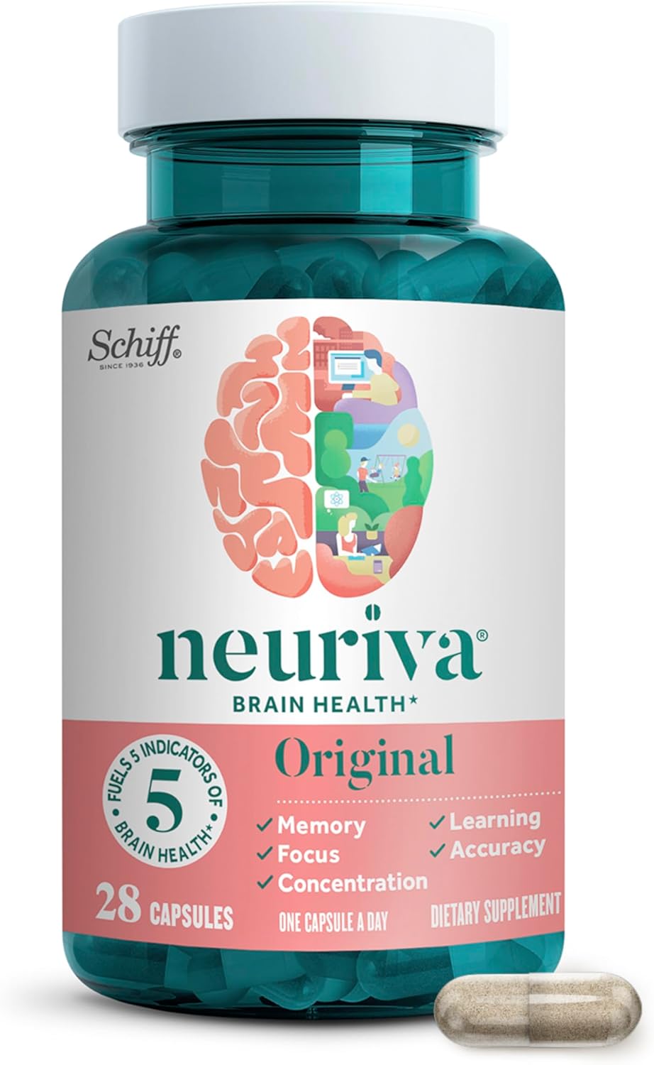 NEURIVA Original Brain Supplement